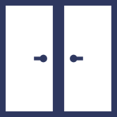 DOUBLE DOORS