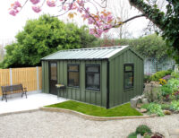 Insulated Metal Shed