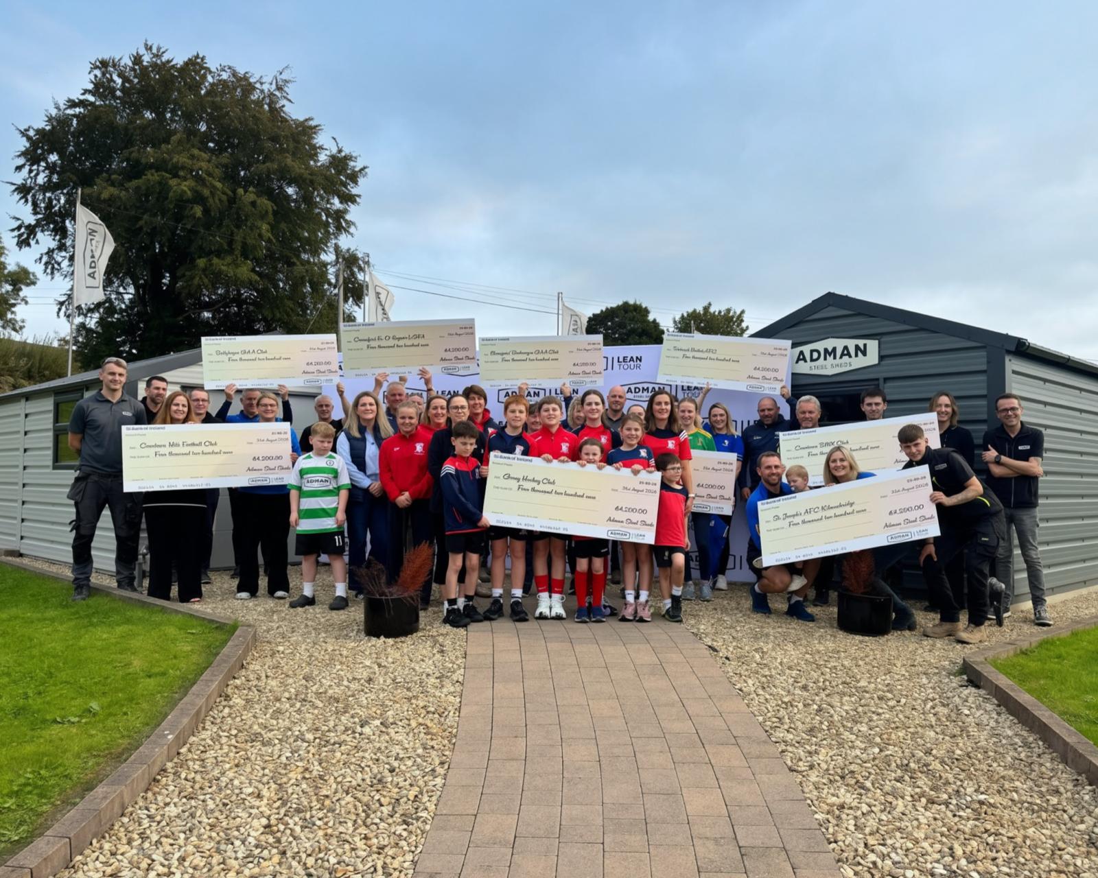 €42,000 Raised Through Lean Tours to Support 10 Local Clubs